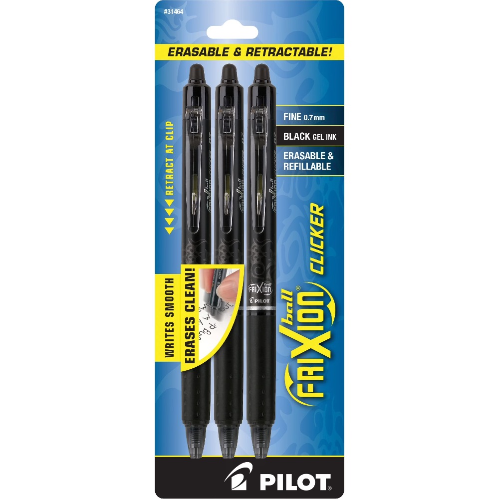 Pilot Pen Frixion - Pilot Frixion Clicker Erasable Gel Pens,