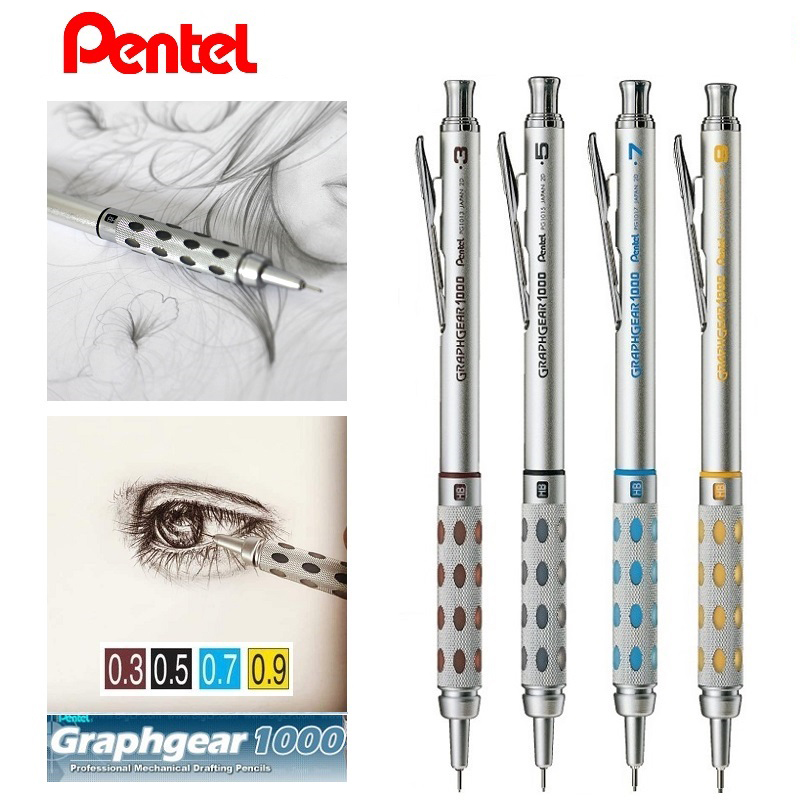 Pentel Pen Graphgear - Pentel GRAPHGEAR 1000 Mechanical Pencil, Professional