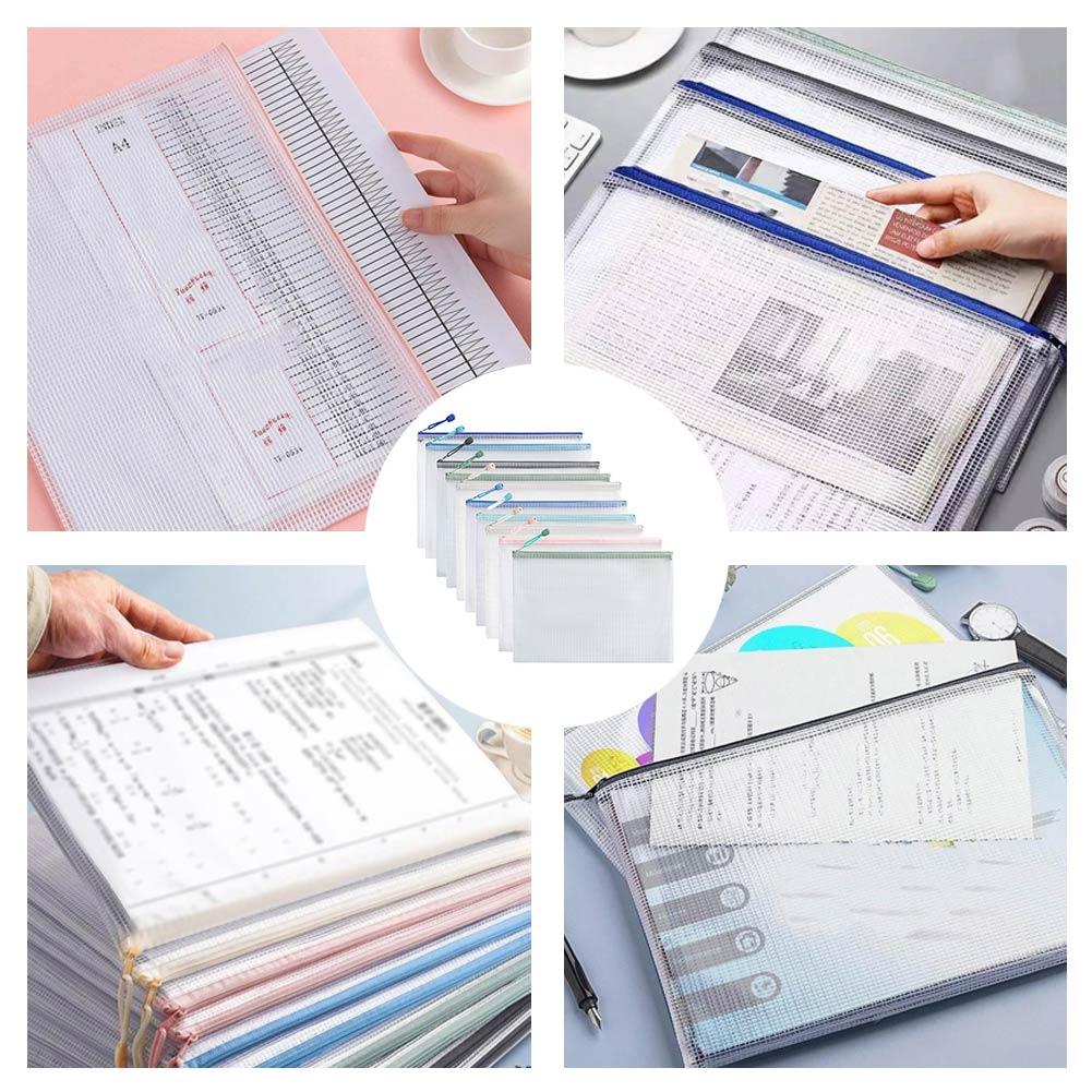 Is Stationery Office Supply - 10Pcs Morandi Light Color Series Mesh