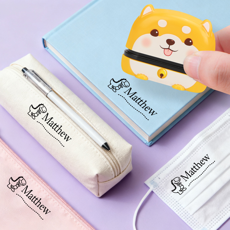 Custom Cute Name Stamp - Reusa - Self Inking Stamp 评论和价格