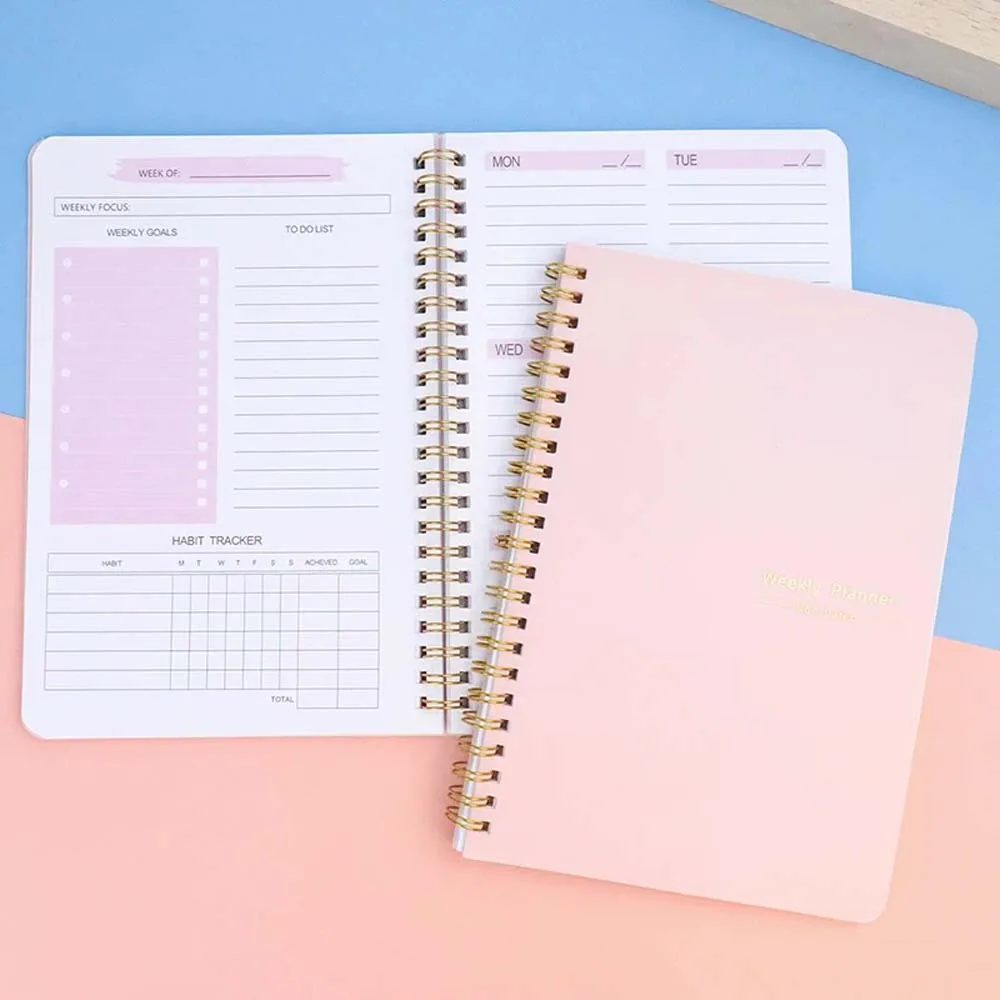 A5 Weekly Planner Coil Daily P - Planner Weekly Budget 评论和价格