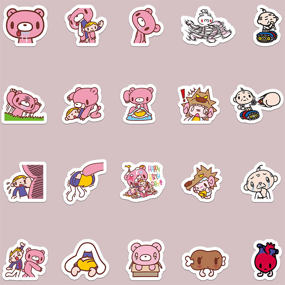 40pcs Cartoon Gloomy Bear & CH - Memo Pad Sticky 评论和价格