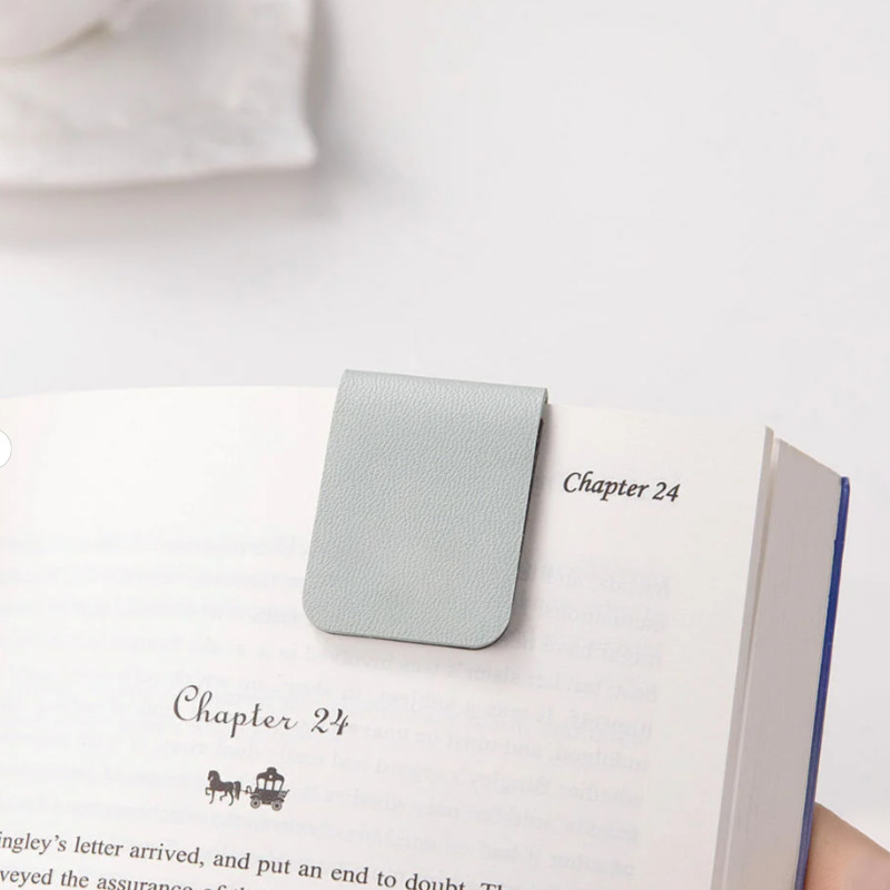 Premium Leather Magnetic Bookm - Bookmark Magnetic Clip 评论和价格