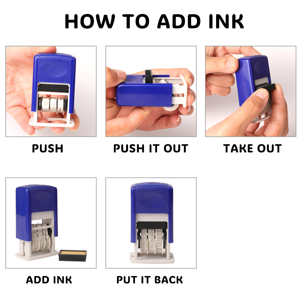 Self-inking Date Stamp for Pap - Self Inking Stamp 评论和价格