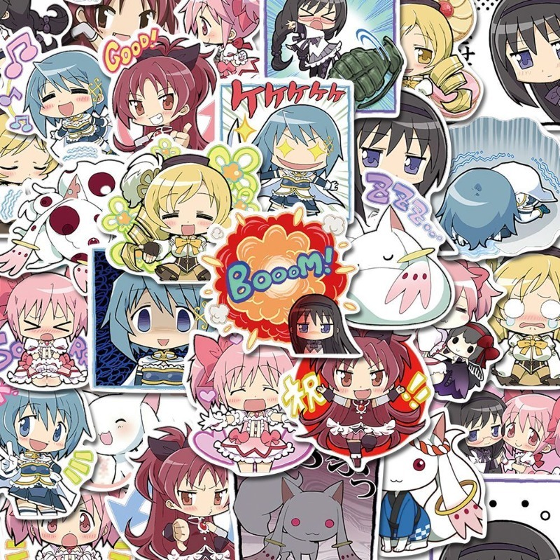 48 PCS Cartoon Puella Magi Mad - Memo Pad Sticky 评论和价格
