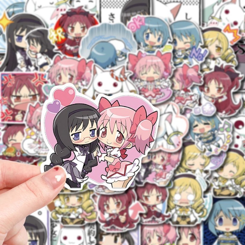 48 PCS Cartoon Puella Magi Mad - Memo Pad Sticky 评论和价格