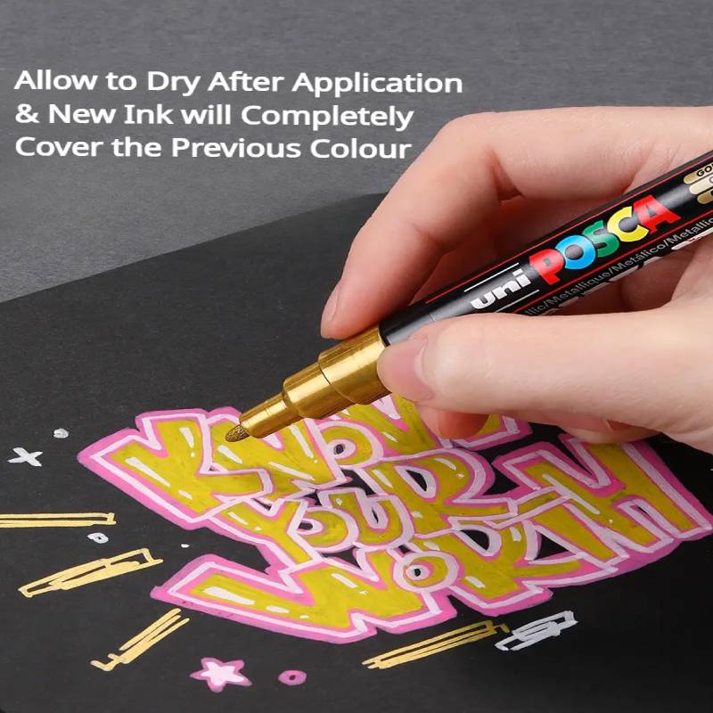 1/2pcs Uni Poscas Acrylic Mark - Copic Marker Sketch 评论和价格