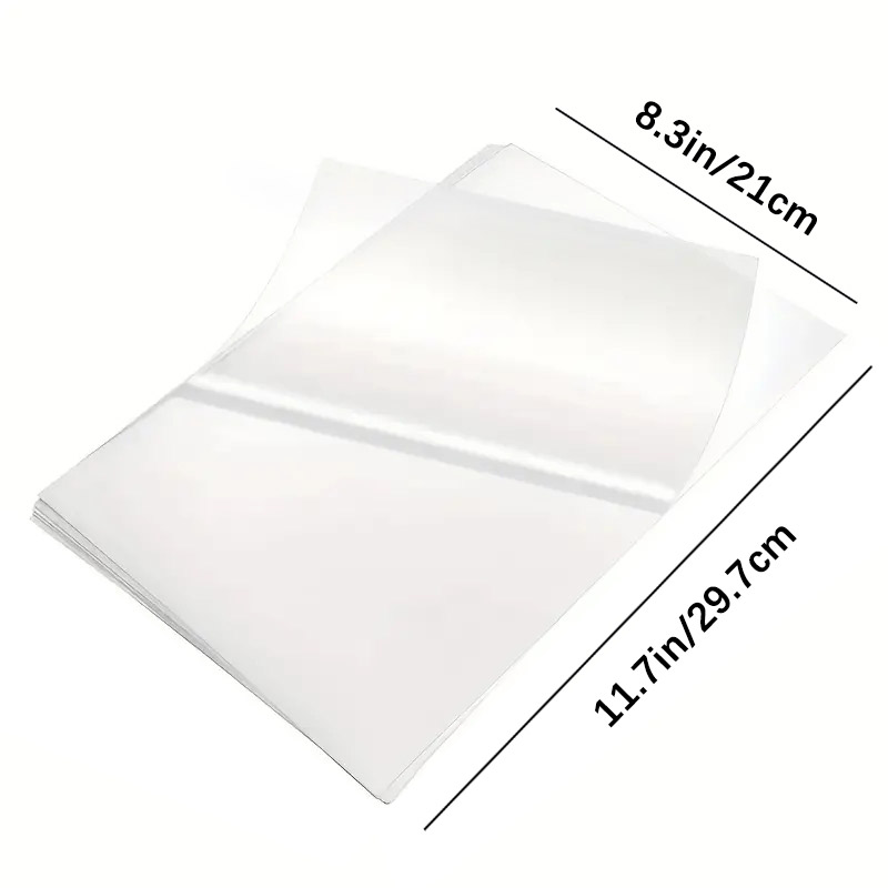 ESHANG 20Sheets Clear Cold Lam - Document Laminator Pouch 评论和价格