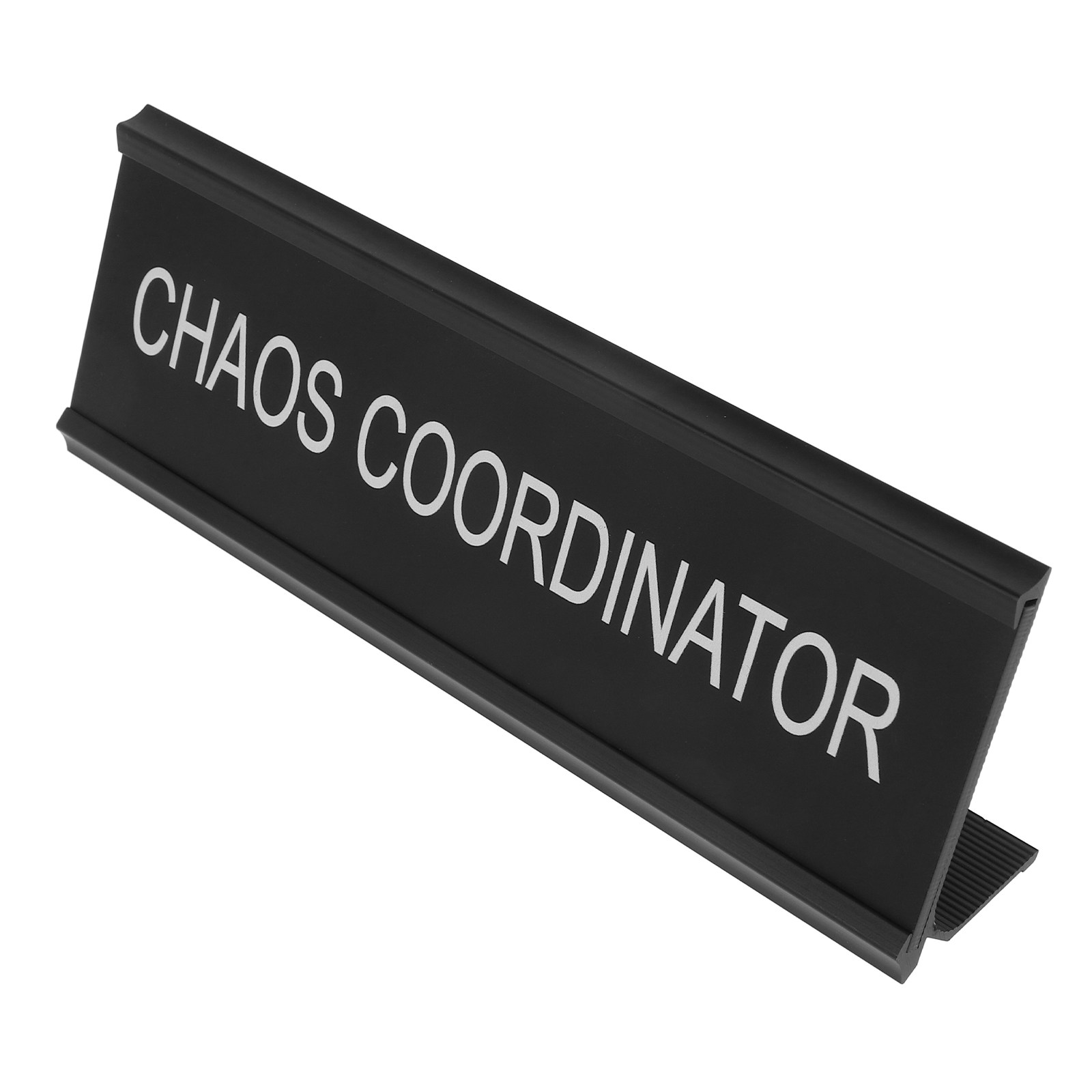Aluminum Alloy L-Shaped Desk P - Desk Name Plate 评论和价格