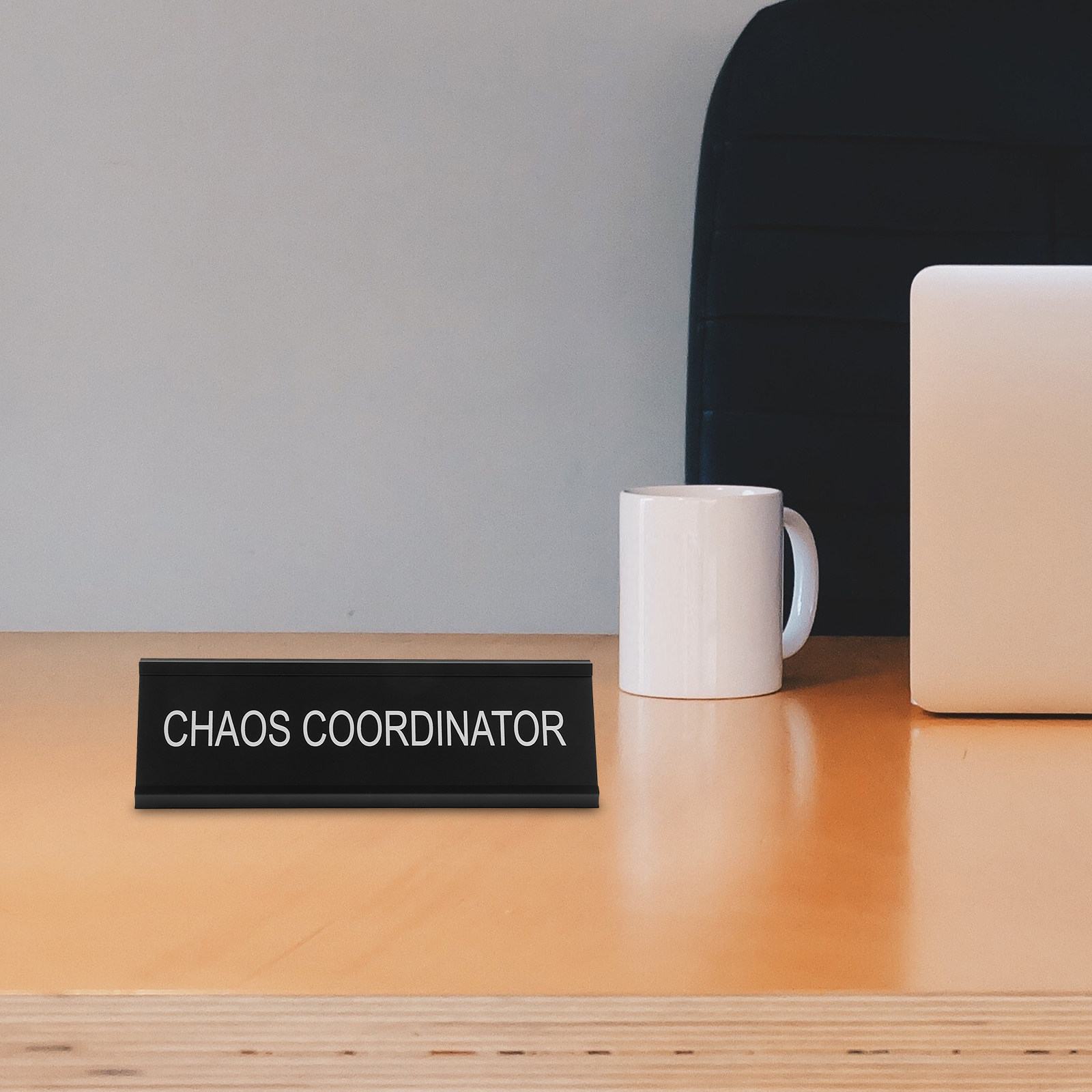 Aluminum Alloy L-Shaped Desk P - Desk Name Plate 评论和价格
