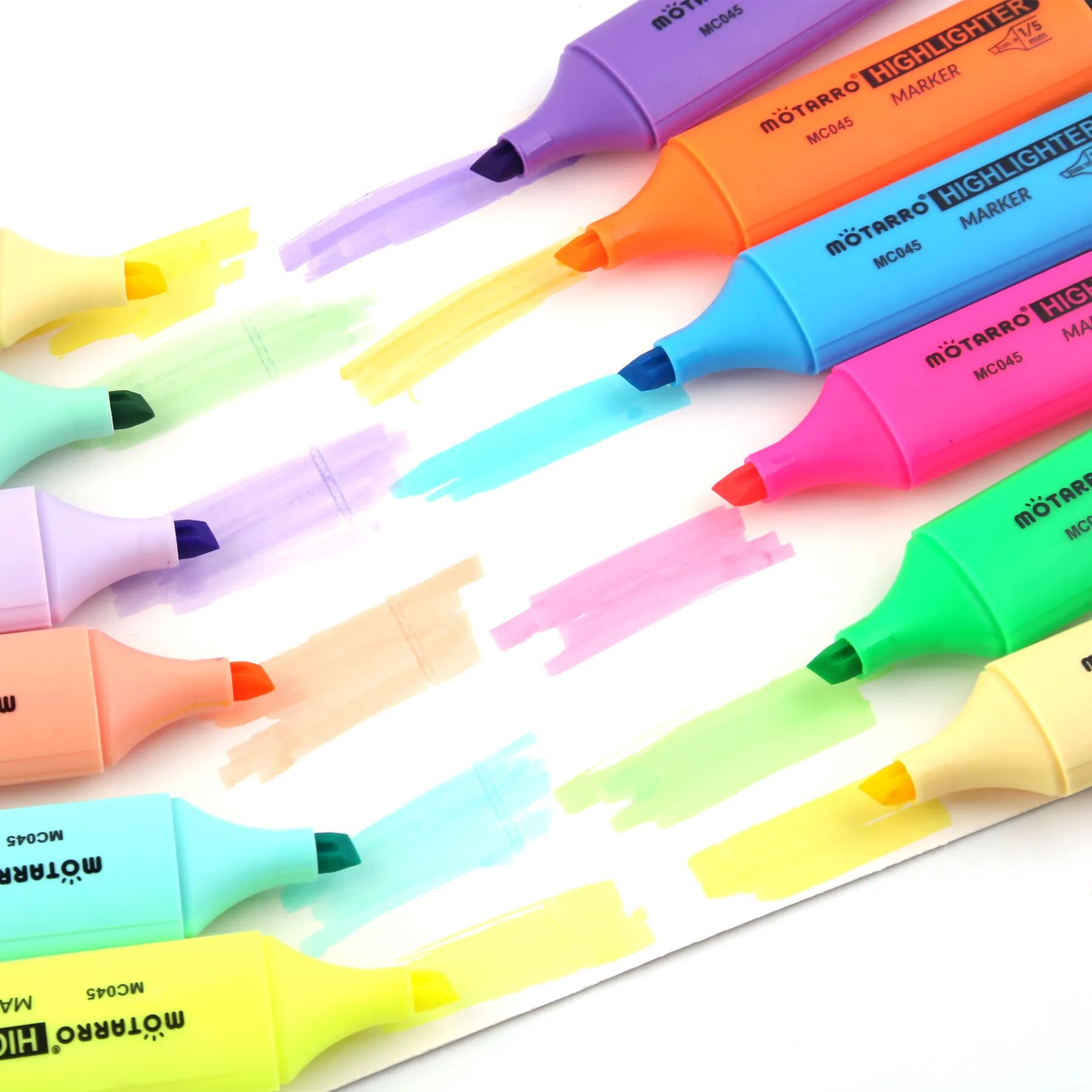 MOTARRO 12Pcs Pvc Box Markers  - Stabilo Marker Boss 评论和价格
