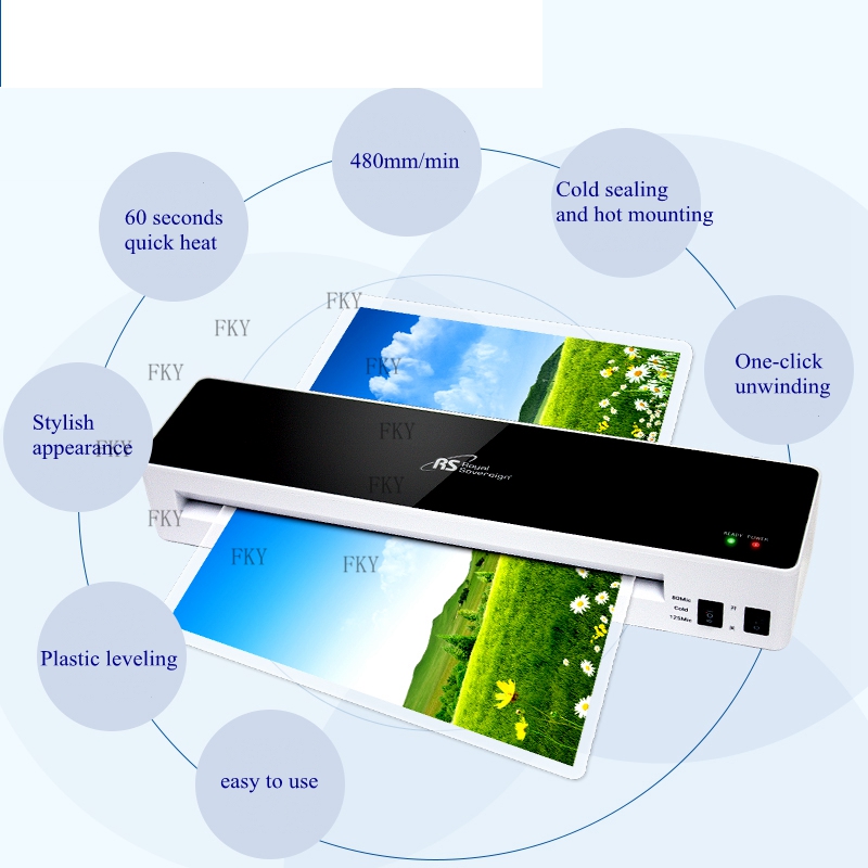 Gluing Machine Photo Office La - Document Laminator Pouch 评论和价格