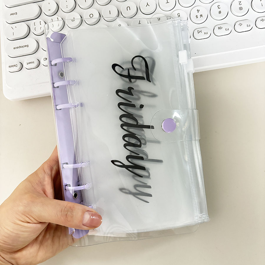 SKYSONIC 1 Set A6 Macarone Bin - Planner Weekly Budget 评论和价格