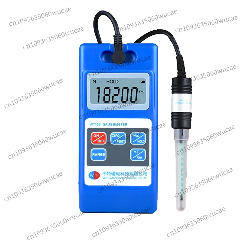 Handheld WT103 Gauss Meter Mag - Bookmark Magnetic Clip 评论和价格
