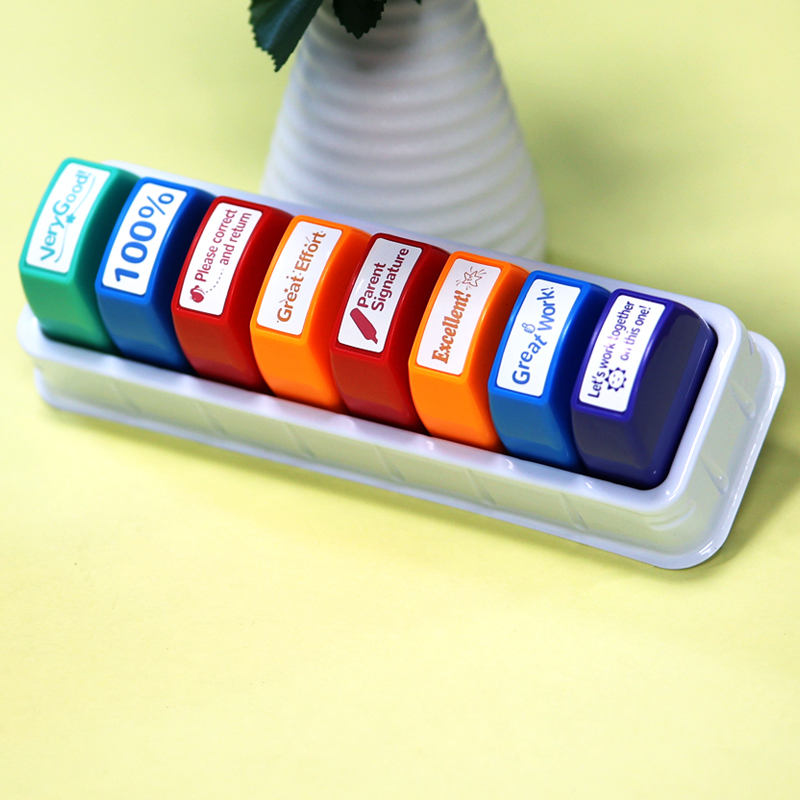 8 Teacher stamps Classroom Tea - Self Inking Stamp 评论和价格