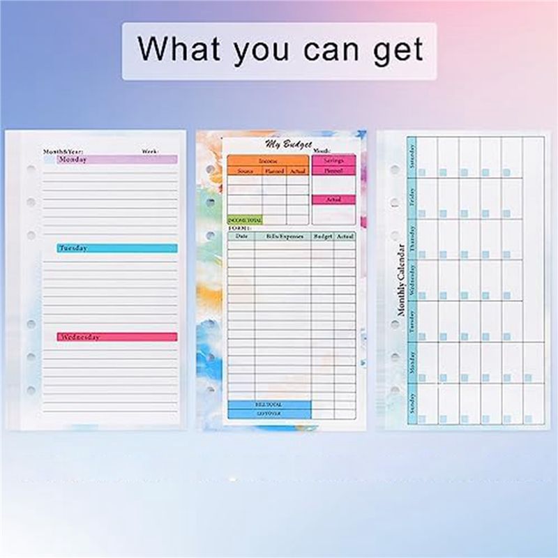 N36R-2 Set A6 Budget Planner R - Planner Weekly Budget 评论和价格