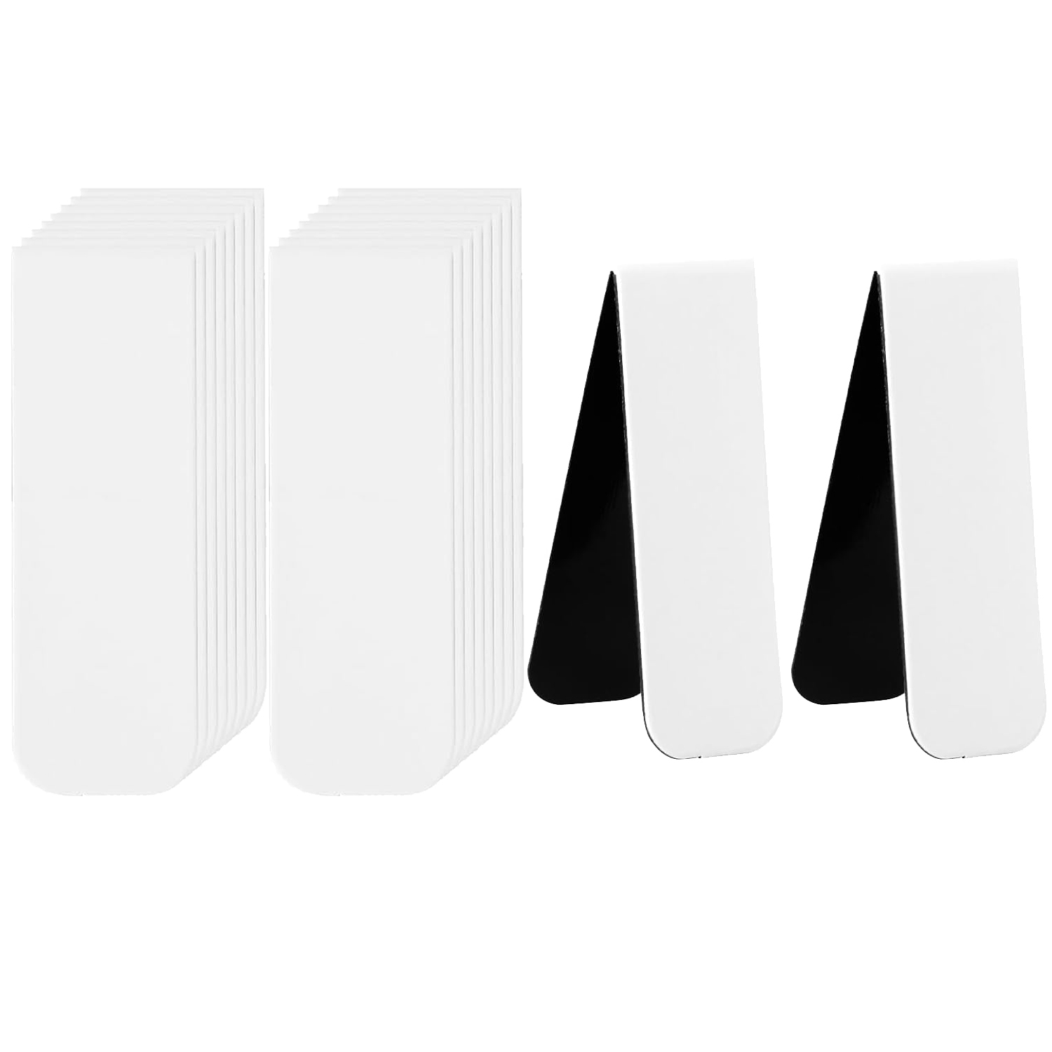 15PCS Blank Sublimation Magnet - Bookmark Magnetic Clip 评论和价格