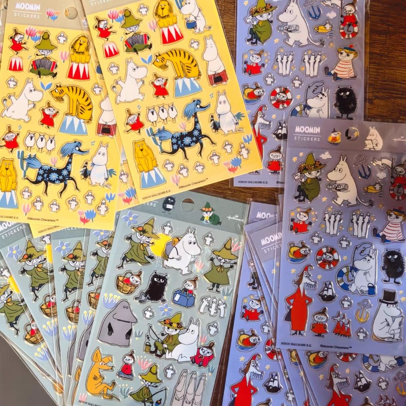 Moomin Cartoon Decorative Stic - Memo Pad Sticky 评论和价格
