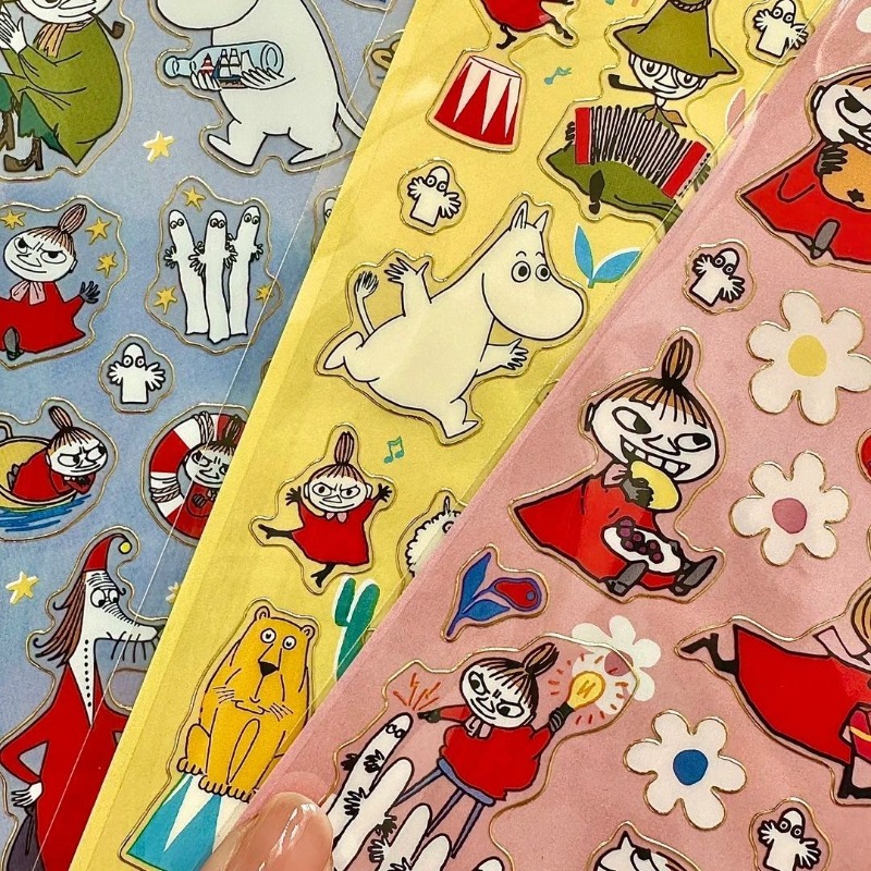 Moomin Cartoon Decorative Stic - Memo Pad Sticky 评论和价格