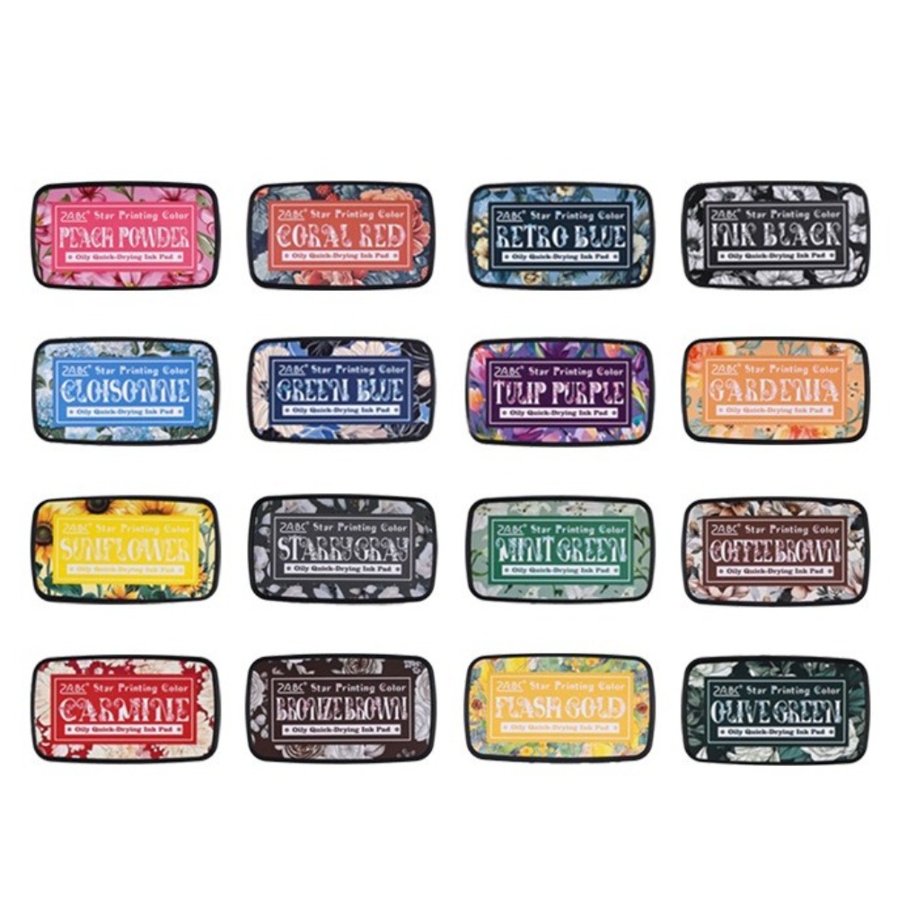 New Colorful Ink Pad Easy to U - Self Inking Stamp 评论和价格