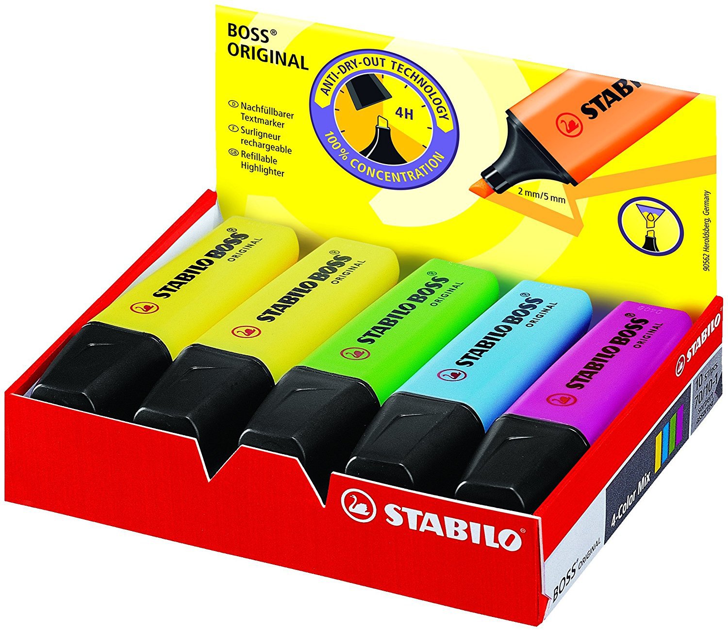 Text marker - STABILO BOSS ORI - Stabilo Marker Boss 评论和价格