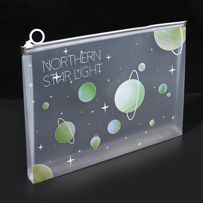 4/12pcs A4 Space Zipper Folder - Is Stationery Office Supply 评论和价格