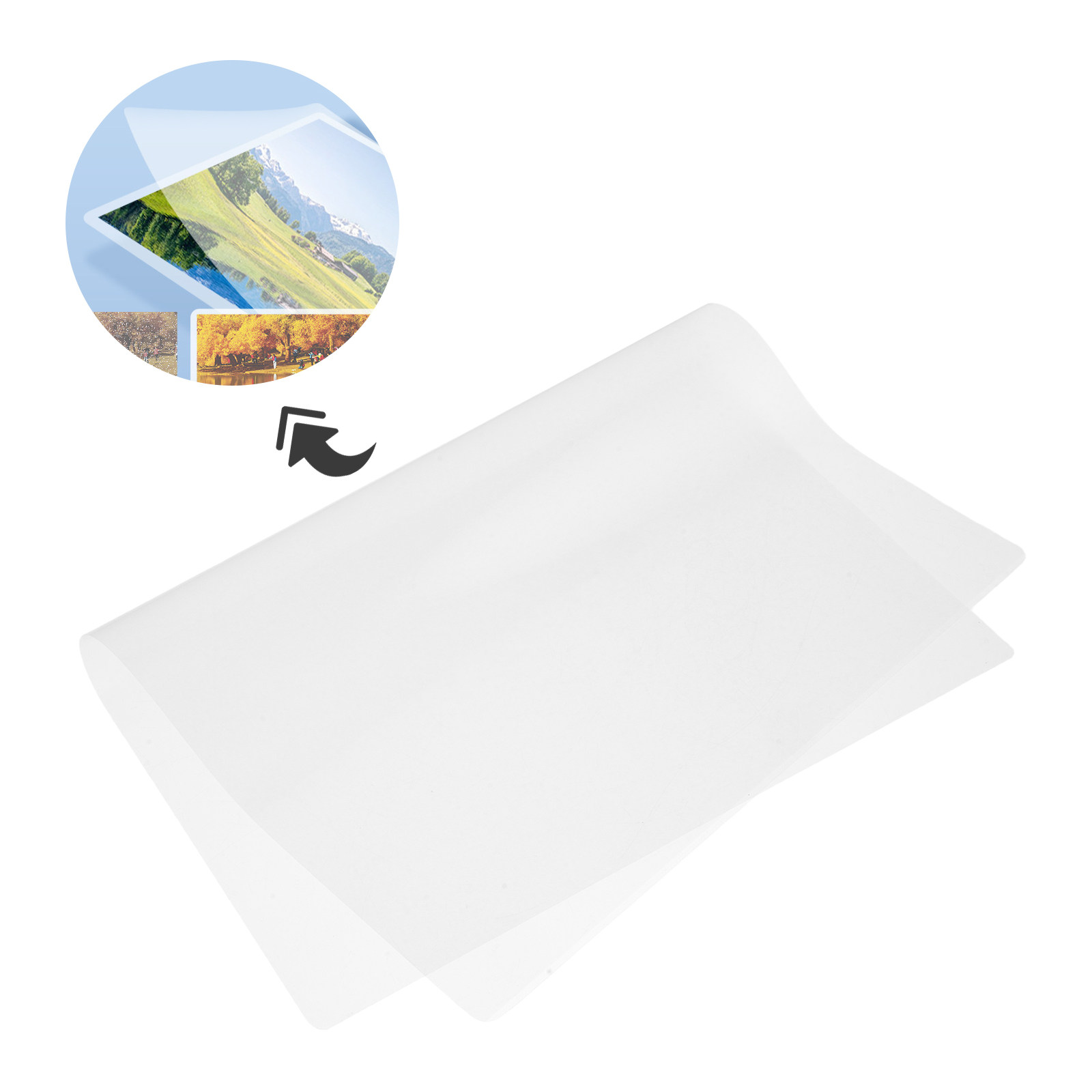 100Sheets A4 Laminating Pouche - Document Laminator Pouch 评论和价格